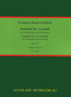 Cellokonzert Nr. 1 a-moll op. 33 