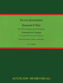 Konzert für Flöte, Fagott und Orchester (Klavierauszug) 