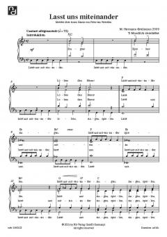Lasst uns miteinander 