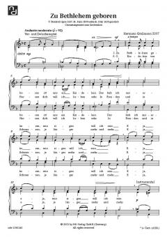 Zu Bethlehem geboren 
