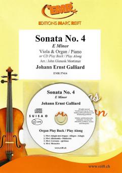 Sonata No. 4 E Minor Standard