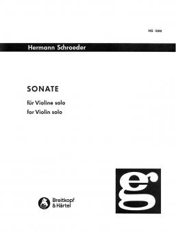 Sonate für Violine solo 