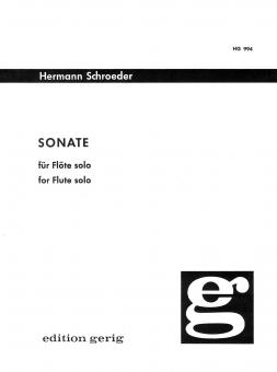 Sonate für Flöte solo 