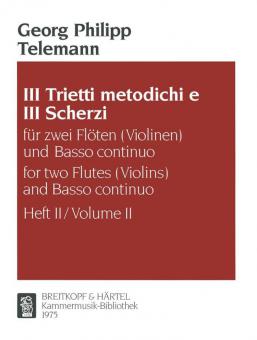 3 Trietti Metodichi e 3 Scherzi Heft 2 
