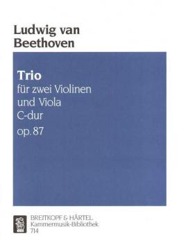 Trio C-dur op. 87 