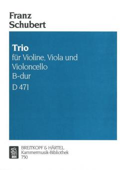 Streichtrio B-Dur D 471 