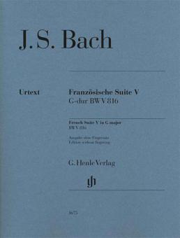 Französische Suite 5 G-dur BWV 816 