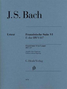 Französische Suite 6 E-dur BWV 817 