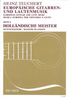 Meine ersten Gitarrenstücke: Holländische Meister 