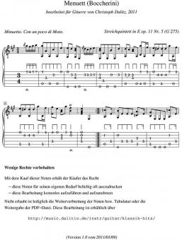 Menuett 