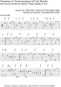 Variationnen über 'Happy Birthday' 