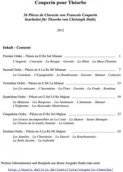 Couperin pour Théorbe 