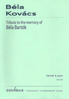 Tribute to the Memory of Béla Bartók 
