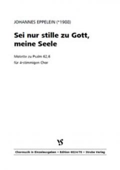 Sei nur stille zu Gott, meine Seele 