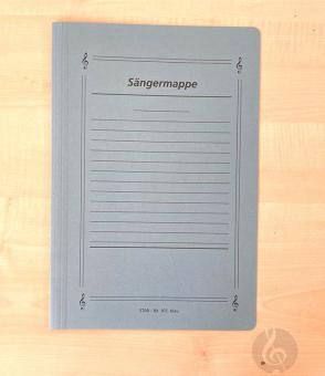 Notenumschlag - Sängermappe 