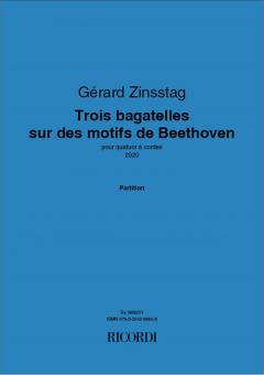 3 bagatelles sur des motifs de Beethoven 