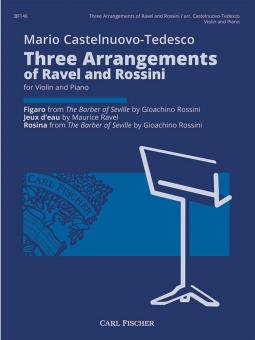 Three Arrangements of Ravel and Rossini 