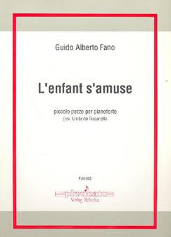 L'enfant s'amuse 