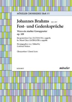 Fest- und Gedenksprüche op. 109 Nr. 2 Download