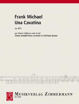 Una Cavatina op. 65,3 für Flöte solo Download