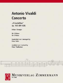 Concerto III D-Dur Il Gardelino op. 10 RV 428 Download