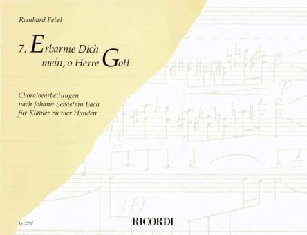 Erbarme Dich mein, o Herre Gott 