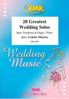 20 Greatest Wedding Solos Standard