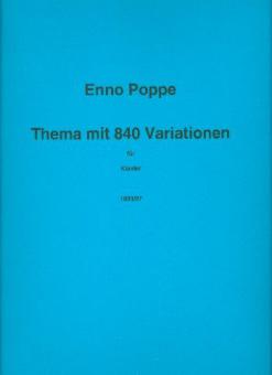 Thema mit 840 Variationen 