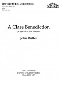A Clare Benediction 