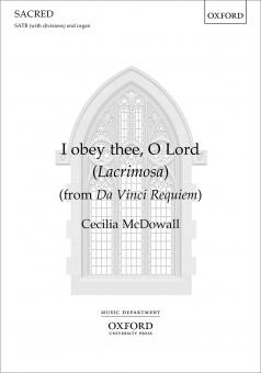 I obey thee, O Lord (Lacrimosa) 