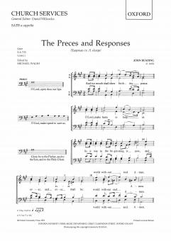 The Preces and Responses 