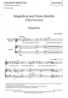 Magnificat And Nunc dimittis (Third Service) 