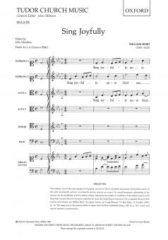 Sing Joyfully 