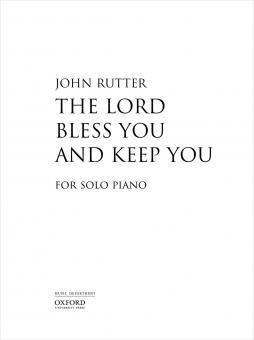 The Lord bless you and keep you 