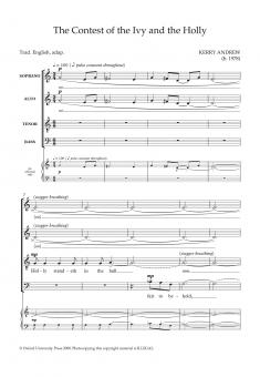 The Contest of the Ivy and the Holly 