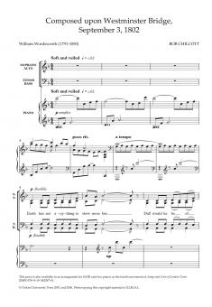 Composed upon Westminster Bridge, September 3, 1802 