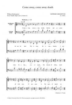 Come away, come away death 