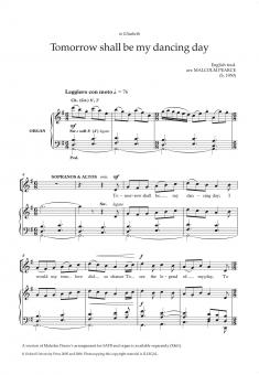 Tomorrow shall be my dancing day (SA) 