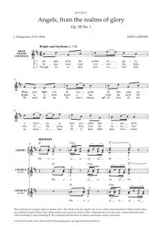 Angels, from the realms of glory 