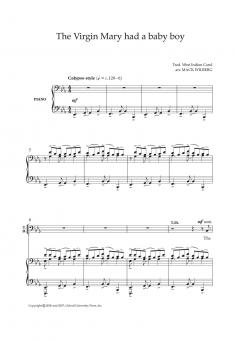 The Virgin Mary had a baby boy 