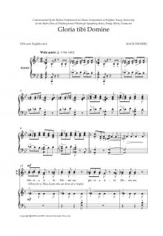 Gloria tibi Domine 