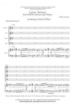 Looking at each other 