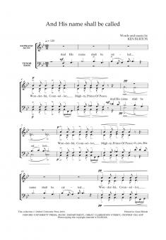 And His name shall be called 