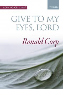 Give to my eyes, Lord (solo/high) 