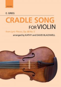 Cradle song: from Lyric Pieces, Op. 68 No. 5 