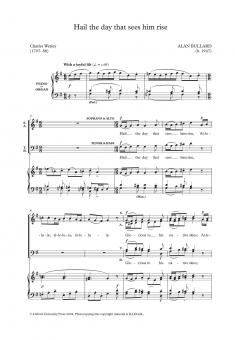 Hail the day that sees him rise 