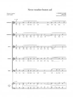 Never weather-beaten sail 