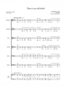 There is an old belief 