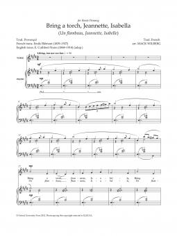 Bring a torch, Jeannette, Isabella 