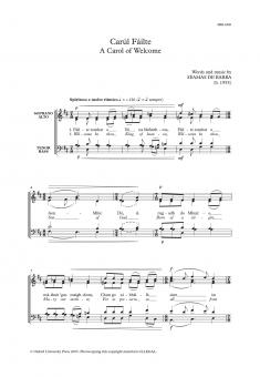 Carúl Fáilte (A Carol of Welcome) 
